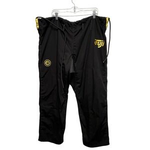 Fuji Martial Arts BJJ Gi Pants Black Gold Ripstop Grappling Training Size A5